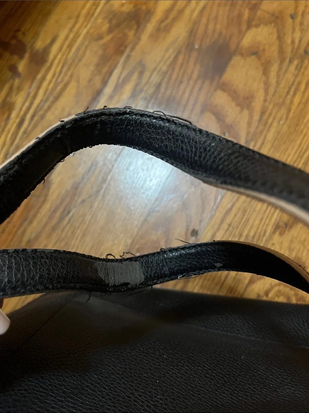 Lauren Ralph Lauren Black Tote Bag with Front Zip Pocket